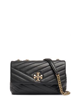 TORY BURCH: Чёрная сумка  Kira Chevron