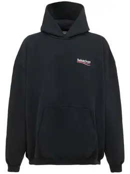 BALENCIAGA: Хлопковый свитшот 