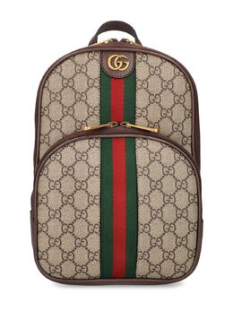 GUCCI: Бежевый рюкзак  GG Supreme