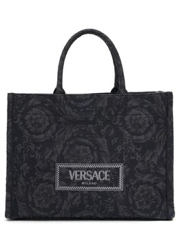 VERSACE: Сумка-шоппер  Barocco