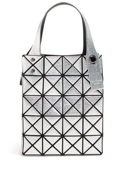 BAO BAO ISSEY MIYAKE: Серебристая сумка 