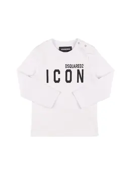 DSQUARED2: Футболка  Icon с принтом