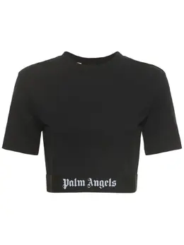 PALM ANGELS: Футболка стрейч 