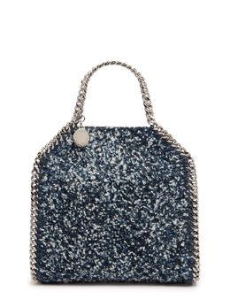 STELLA MCCARTNEY: Синяя сумка  Tiny Falabella