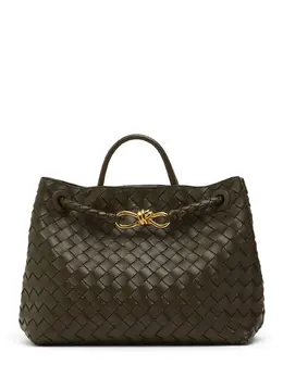 BOTTEGA VENETA: Сумка цвета хаки 