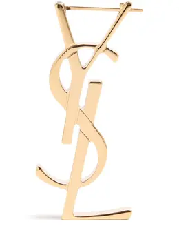 SAINT LAURENT: Серьги  Monogram