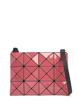 BAO BAO ISSEY MIYAKE: Розовая сумка через плечо 