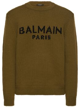 BALMAIN: Трикотажный свитер 