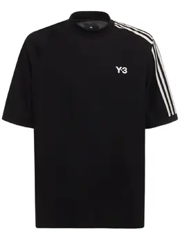 Y-3: Футболка в полоску 