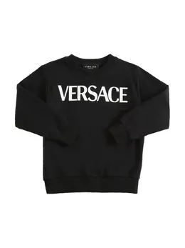 VERSACE: Свитшот с принтом 