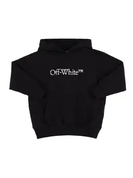 OFF-WHITE: Хлопковая толстовка  Bookish