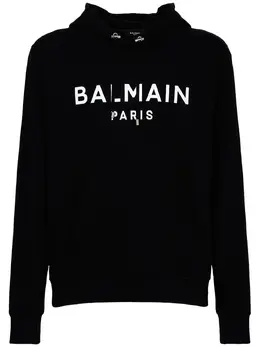 BALMAIN: Хлопковая толстовка 