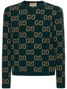 GUCCI: Свитер  GG из шерсти