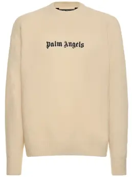 PALM ANGELS: Классический свитер 