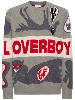 CHARLES JEFFREY LOVERBOY: Трикотажный свитер 