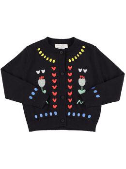 STELLA MCCARTNEY KIDS: Хлопковый кардиган 