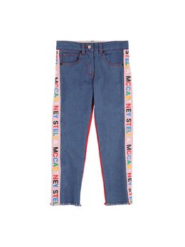 STELLA MCCARTNEY KIDS: Хлопковые джинсы 