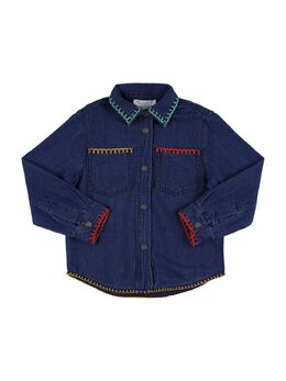 STELLA MCCARTNEY KIDS: Хлопковая рубашка 