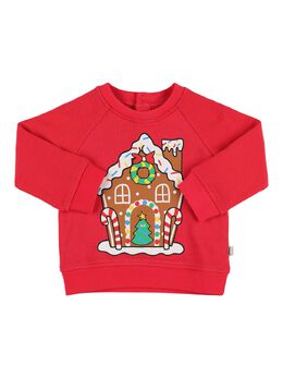 STELLA MCCARTNEY KIDS: Хлопковый свитшот 