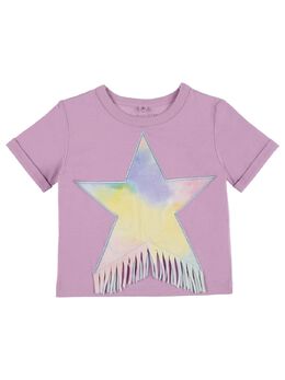 STELLA MCCARTNEY KIDS: Хлопковая футболка 