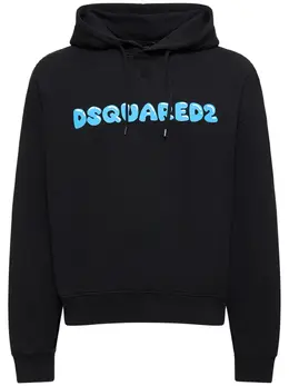 DSQUARED2: Хлопковая толстовка 