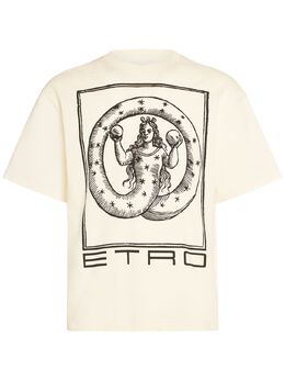 ETRO: Хлопковая футболка 