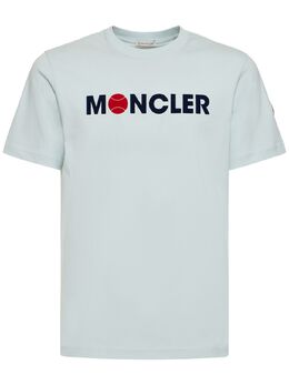 MONCLER: Хлопковая футболка 