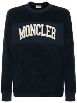 MONCLER: Хлопковый свитшот 