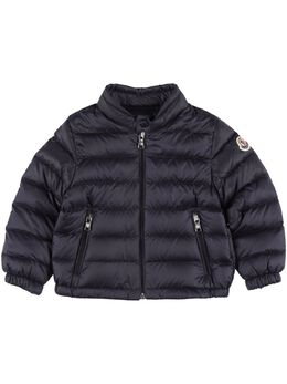 MONCLER: Голубая куртка 