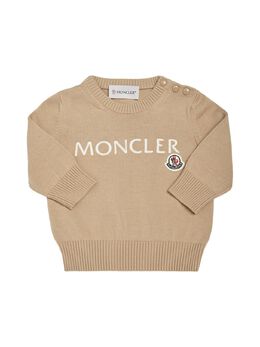 MONCLER: Хлопковый свитер 