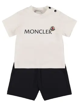 MONCLER: Хлопковые шорты 