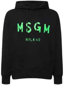 MSGM: Толстовка с принтом 