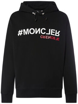 MONCLER GRENOBLE: Хлопковая толстовка 