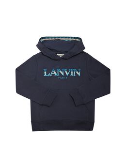 LANVIN: Хлопковая толстовка 