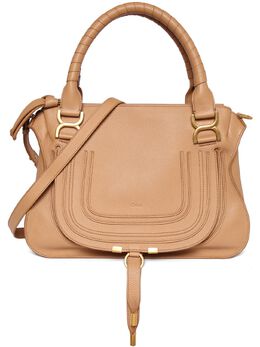 CHLOÉ: Светлая сумка  Marcie