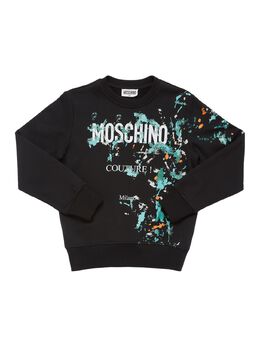 MOSCHINO: Хлопковый свитшот 