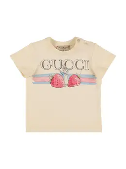 GUCCI: Футболка из кролика 