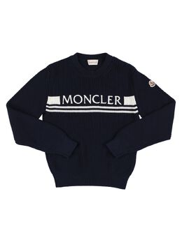 MONCLER: Хлопковый свитер 