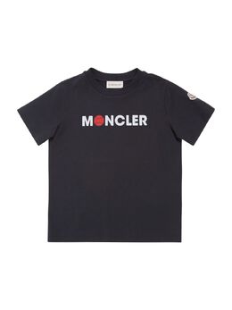 MONCLER: Хлопковая футболка 