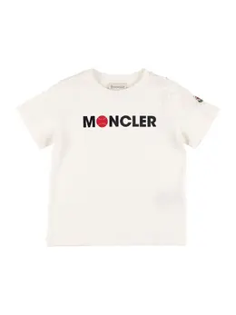 MONCLER: Хлопковая футболка 