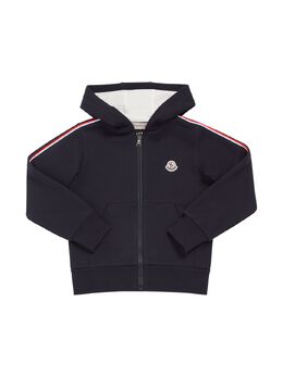 MONCLER: Хлопковая толстовка 