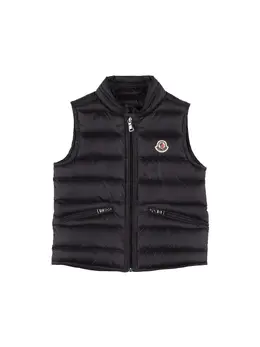 MONCLER: Чёрный жилет 