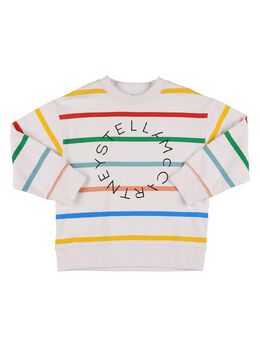 STELLA MCCARTNEY KIDS: Хлопковый свитшот 