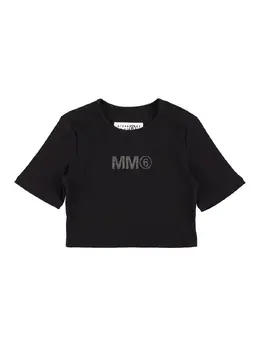 MM6 MAISON MARGIELA: Хлопковая футболка 