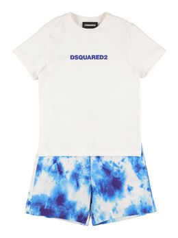 DSQUARED2: Хлопковые шорты 