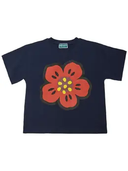 KENZO KIDS: Хлопковая футболка 