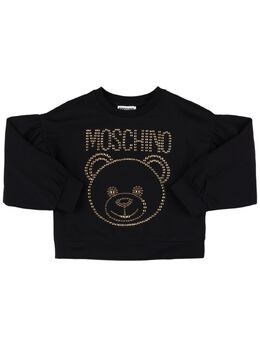 MOSCHINO: Хлопковый свитшот 