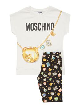 MOSCHINO: Хлопковые легинсы 