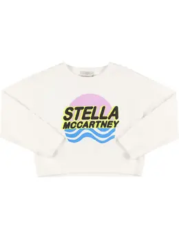 STELLA MCCARTNEY KIDS: Хлопковый свитшот 