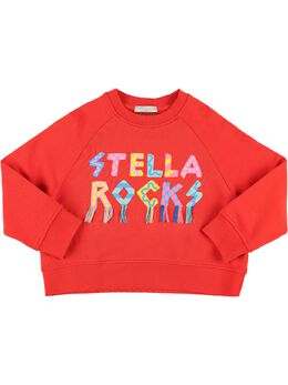 STELLA MCCARTNEY KIDS: Хлопковый свитшот 